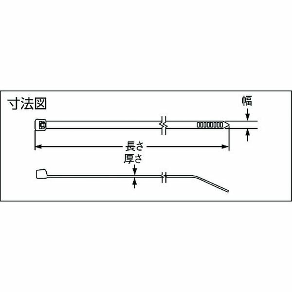 【メーカー在庫あり】 PLT1MM6 パンドウイットコーポレーション パンドウイット ナイロン結束バンド 青 (1000本入) PLT1M-M6 HD店