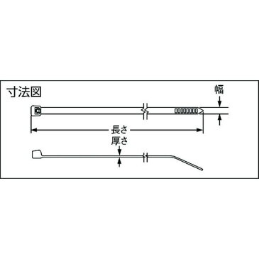 【メーカー在庫あり】 PLT2SM55 パンドウイットコーポレーション パンドウイット ナイロン結束バンド 蛍光緑 PLT2S-M55 HD店