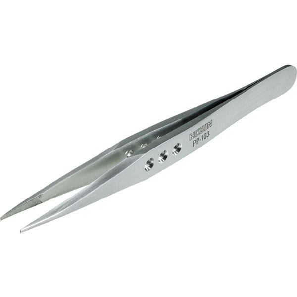 【メーカー在庫あり】 PP103 ホーザン(株) HOZAN ピンセット 全長125mm PP-103 HD店