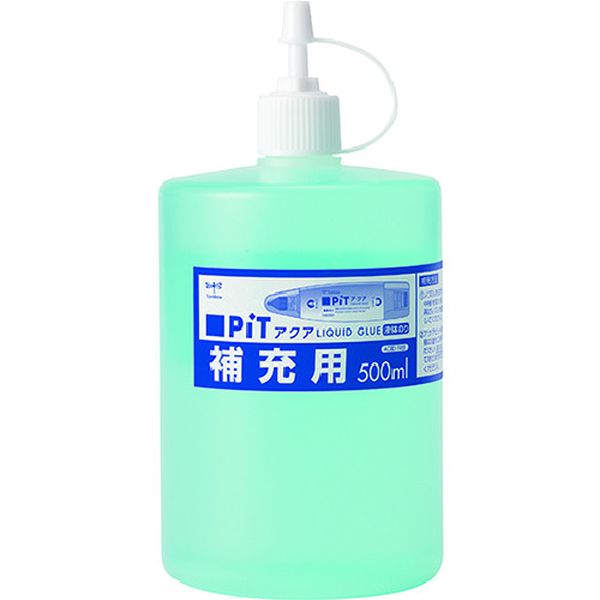・一般紙・布・セロハンなどの接着に。・直径(mm)：81・長さ(mm)：160・容量(ml)：500・高さ(mm)：160・容量(g)：546・径(mm)：81・アクアピット補充用・容器:PE樹脂・ノズル:PP樹脂・生産国 ベトナム・JANコード 4901991650266・質量 545g・コード：856-0028 ・品目：PRWTPR-WT楽天 HD店　