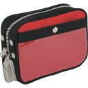 【メーカー在庫あり】 PSSSED02 三栄産業(株) SANEI 帆布メール用ポーチ(SS)SED-1錠付 赤 PSS-SED-02 HD店