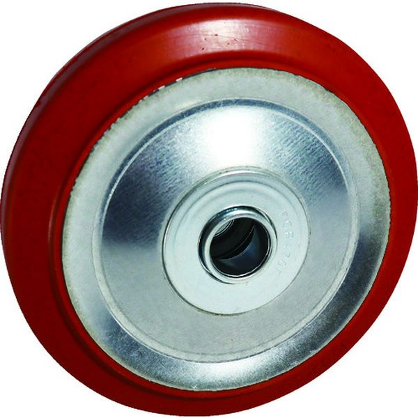 【メーカー在庫あり】 (株)ヨドノ ヨドノ プレス金具用 赤ゴム車輪 75 RW75 HD店