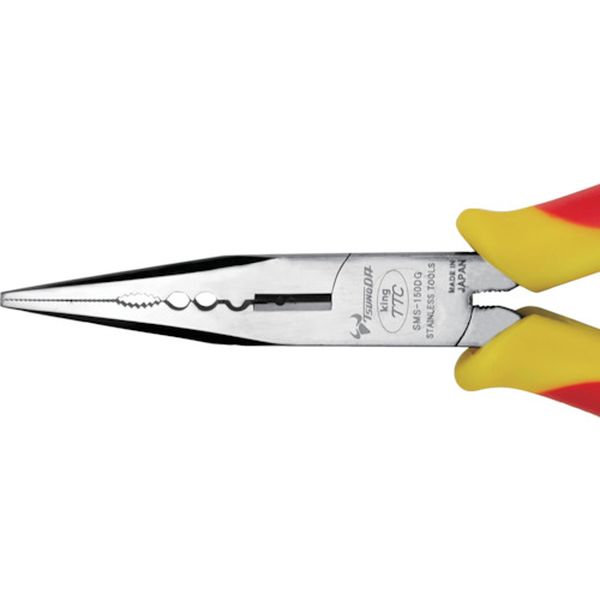 【メーカー在庫あり】 SMS150DG (株)ツノダ TTC STAINLESS マルチラジオ(ストレート) エラストマーグリップ SMS-150DG HD店