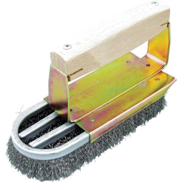 【メーカー在庫あり】 TB2080 トラスコ中山(株) TRUSCO チャンネルブラシ ストロング D型4行 ワイヤ鋼..