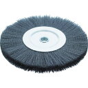 【メーカー在庫あり】 TB6372 トラスコ中山(株) TRUSCO ホイルブラシ Φ200X15.88(16)mm穴 鋼線 線径0.3 TB-6372 HD店