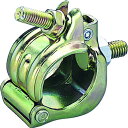 【メーカー在庫あり】 TCDSBN トラスコ中山(株) TRUSCO 48.6単クランプメッキ 4分B.N付 メッキ付 TCDS-BN HD店