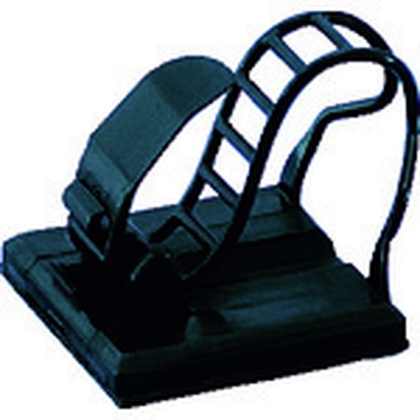 【メーカー在庫あり】 TL19ABBK トラスコ中山(株) TRUSCO ケーブルクランプベルトタイプ 結束径3～19Φ 黒 10個入 TL-19AB-BK HD店