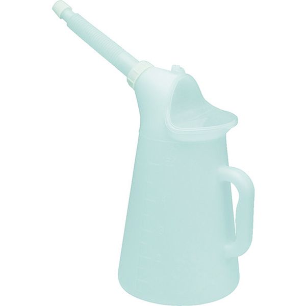 【メーカー在庫あり】 TOJ5F トラスコ中山(株) TRUSCO ふた付きポリジョッキ 5L TOJ-5F HD店(4)