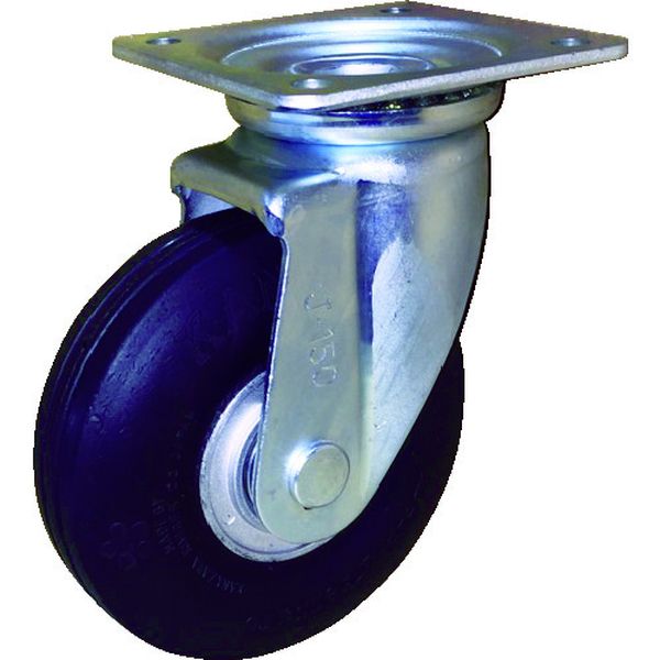 【メーカー在庫あり】 ZPO10X2.75MSBK (株)カナツー カナツー ゼロプレッシャータイヤ 自在金具付 荷重156.9 ZP-O HD店