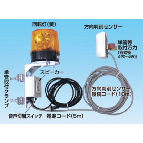 【メーカー在庫あり】 (株)つくし工房 つくし 車両出入口音声警報センサー フォーミル2 19-SC HD