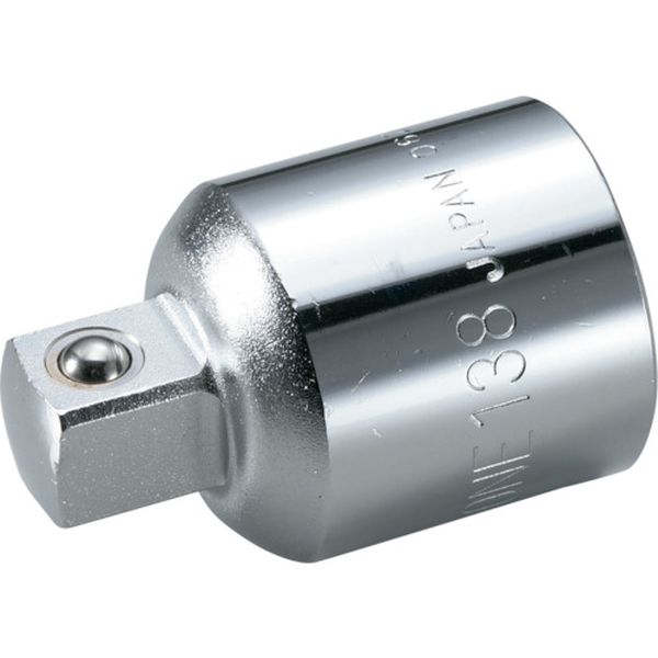 ・差込角の異なるソケットとハンドルを接続するアダプターです。・差込角凹(mm)：19.0・差込角凸(mm)：25.4・全長(mm)：60.0・構造用鋼・生産国 日本・JANコード 4953488148947・質量 340g・コード：120-8659 ・品目：148148楽天 HD店　