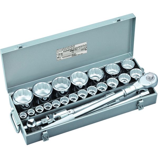 【メーカー在庫あり】 TONE(株) TONE ソケットレンチセット 差込角19.0mm 26点セット 230M HD店