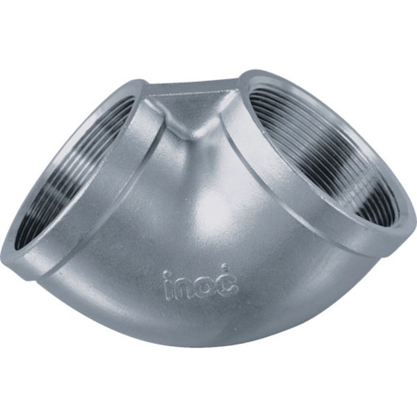 【メーカー在庫あり】 イノック(株) イノック 90°エルボ 304L100A HD