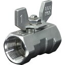 【メーカー在庫あり】 イノック(株) イノック ねじ込みボールバルブ 全長71.0mm 呼び径(A)25 316SRVMB25A HD店