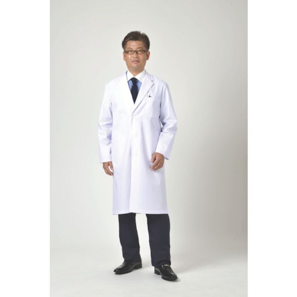 【メーカー在庫あり】 1530PO1LL フォーク(株) フォーク 男子シングル研究衣 LL 1530PO-1-LL HD店