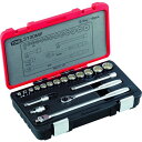 【メーカー在庫あり】 TONE(株) TONE ソケットレンチセット 差込角9.5mm 18点セット 3130MP HD店