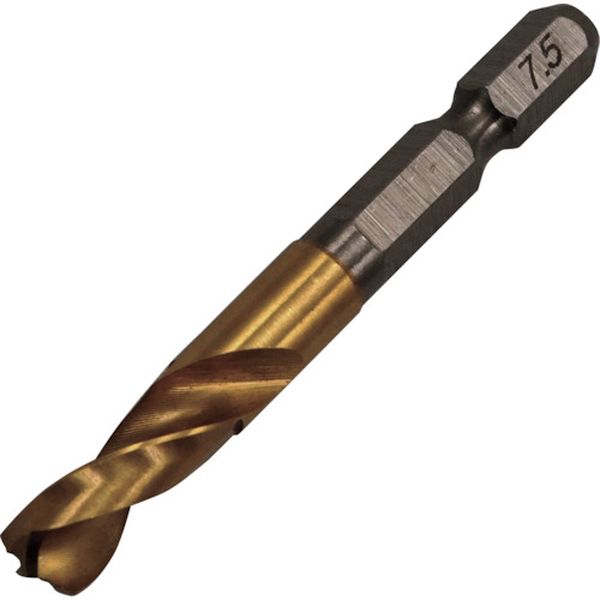 【メーカー在庫あり】 (株)イチネンアクセス RELIEF 六角軸ショートドリル 7.5mm 26857 HD店