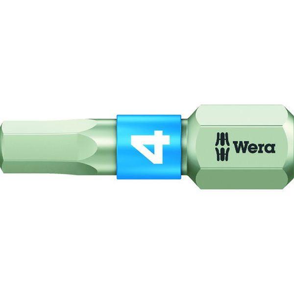 【メーカー在庫あり】 Wera社 Wera 3840/1 ステンレストーションビット ヘキサゴン4.0X25 071074 HD店