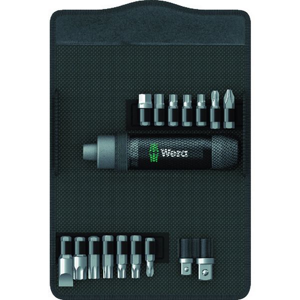 【メーカー在庫あり】 Wera社 Wera 2090/17 インパクトドライバーセット 90Nm 072017 HD