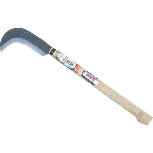 【メーカー在庫あり】 キンボシ(株) GS 木鎌(きかま) 金星A級のぼり鎌 220g サック入 刃長130mm 全長51..