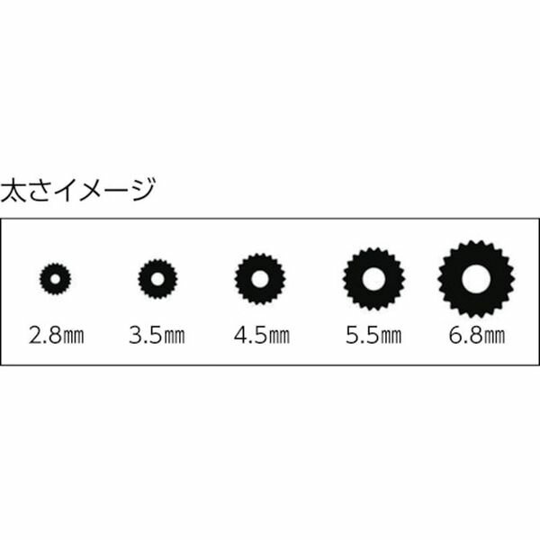 【メーカー在庫あり】 (株)イノベックス Dio 網押えゴム7m巻 太さ6.8mm ブロンズ/ブラック 212410 HD店