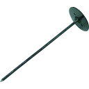 【メーカー在庫あり】 (株)イノベックス Dio 防草シート用押さえ釘 パッドセット 黒 20cm 50本入 252324 HD店