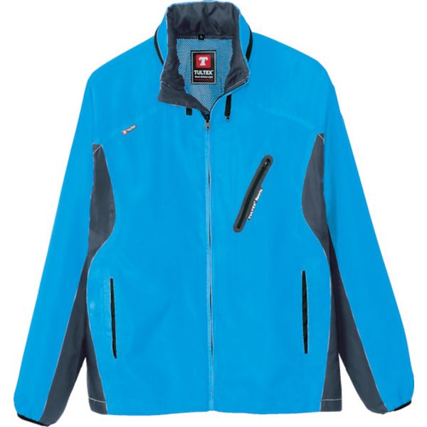 【メーカー在庫あり】 アイトス(株) アイトス フードインジャケット ターコイズ 3L 10301-127-3L HD