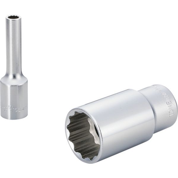 【メーカー在庫あり】 4DB18L TONE(株) TONE ディープソケット(12角) 吋目 9/16inch 4DB-18L HD店