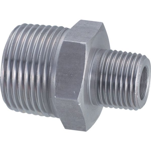 【メーカー在庫あり】 6NPT10AX8A (株)フジトク フジトク 径違い6角ニップル 異形 10A×8A 炭素鋼 6N-PT..