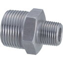 【メーカー在庫あり】 6NPT15AX10A (株)フジトク フジトク 径違い6角ニップル 異形 15A×10A 炭素鋼 6N-PT-15AX10A HD店