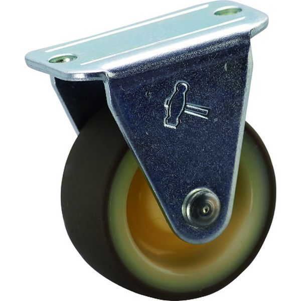 【メーカー在庫あり】 420RUR32 ハンマーキャスター(株) ハンマー 固定式ウレタン車輪(ナイロンホイール)32mm 420R-UR32-BAR01 HD店