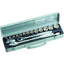 【メーカー在庫あり】 TONE(株) TONE ソケットレンチセット 差込角12.7mm 17点セット 12角(8mm〜) 750M HD店