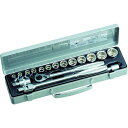 【メーカー在庫あり】 TONE(株) TONE ソケットレンチセット 差込角12.7mm 17点セット 6角(8mm〜) 750MS HD店