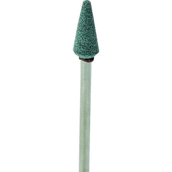 【メーカー在庫あり】 (株)ナカニシ ナカニシ 軸付砥石 10本入 テーパー型 φ7×16×...