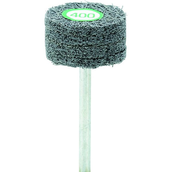 【メーカー在庫あり】 (株)ナカニシ ナカニシ スポンジサンダー 3本入 φ20×10×軸φ3 ＃400 48806 HD店