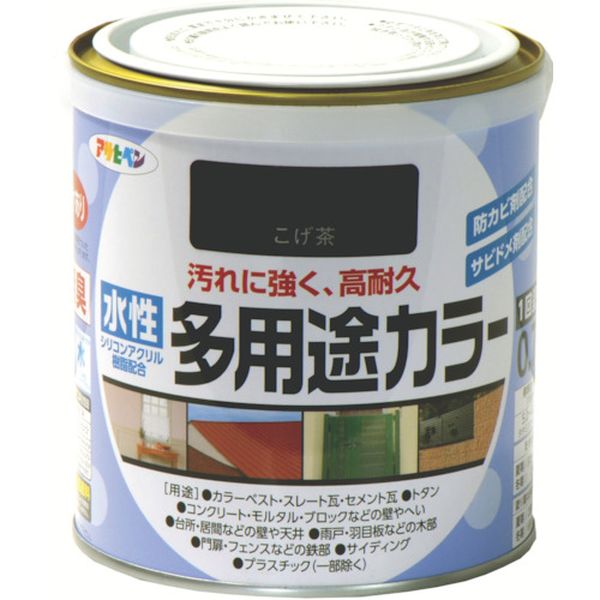 樂天商城 - 【メーカー在庫あり】 (株)アサヒペン アサヒペン 水性多用途カラー 0.7L こげ茶 460875 HD店