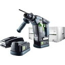 【メーカー在庫あり】 (株)ハーフェレジャパン FESTOOL コードレスハンマードリル BHC 18 Li 5.2Ah Set 564606J HD