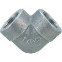 【メーカー在庫あり】 90EPT50A (株)フジトク フジトク 90°エルボ 90E 50A 炭素鋼 ねじ込み 90E-PT-50A HD店