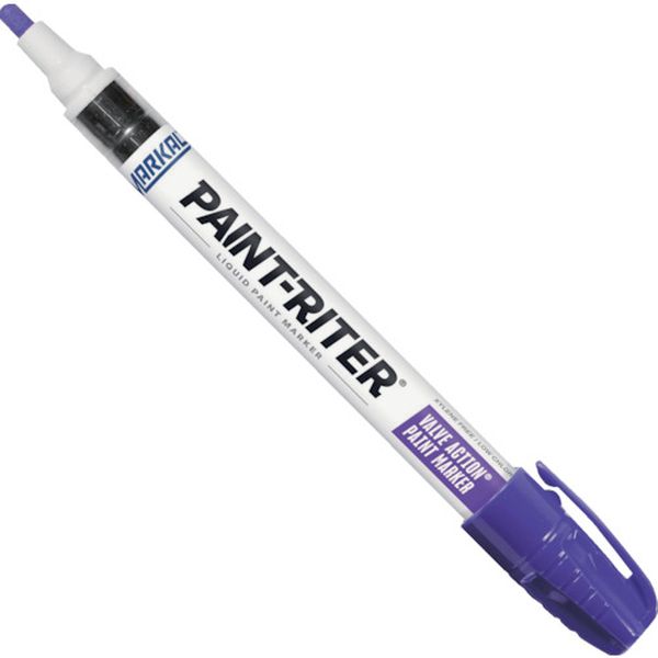 【メーカー在庫あり】 LA−CO社 LACO Markal 工業用マーカー 「VALVE ACTION」 紫 96817 HD店