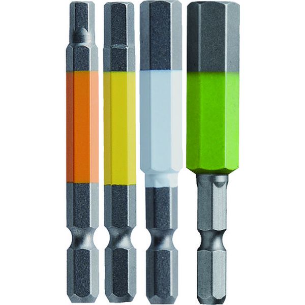 【メーカー在庫あり】 ACHX465L アネックスツール(株) アネックス 六角レンチカラービット 4本組 全長6..