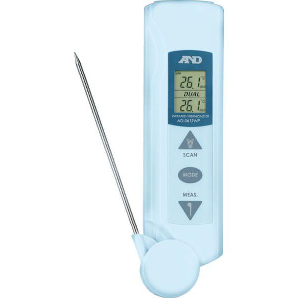【メーカー在庫あり】 (株)エー・アンド・デイ A＆D 防水型放射温度計 AD5612WP HD店