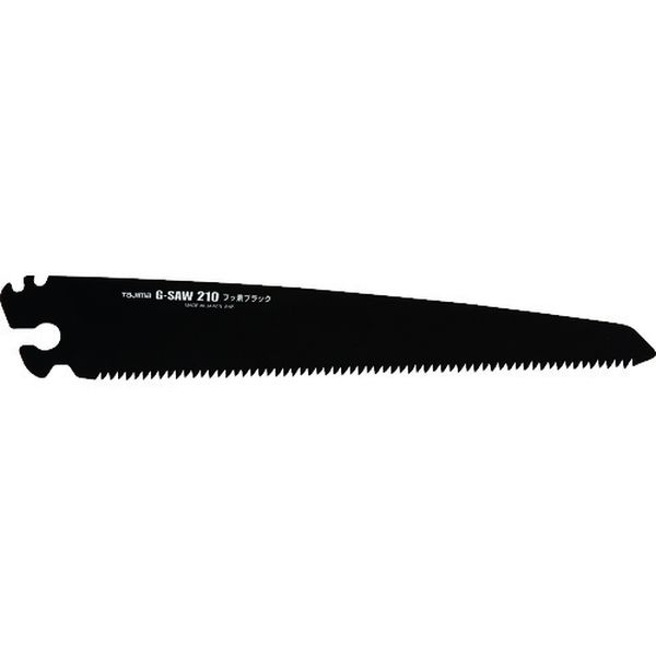 【メーカー在庫あり】 ALBA210FB (株)TJMデザイン タジマ G-SAWアルミニスト替刃210 フッ素ブラック厚刃 ALB-A210FB HD店