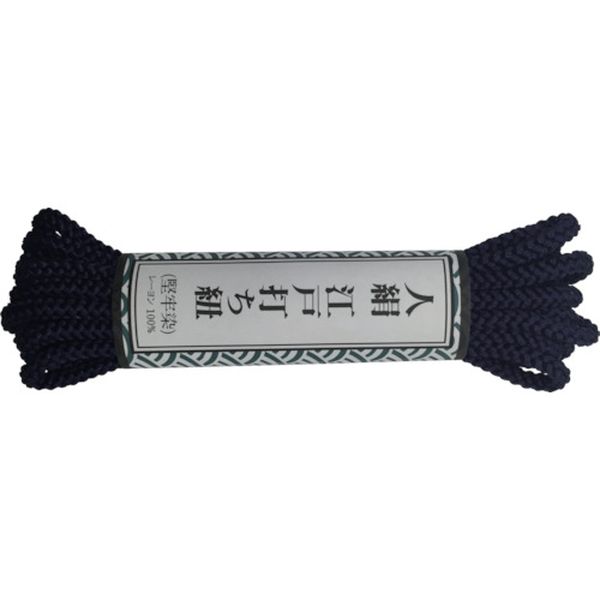 【メーカー在庫あり】 AR1121 (株)ユタカメイク ユタカメイク 江戸打ち紐 中丸 約3m 紺 AR-1121 HD店