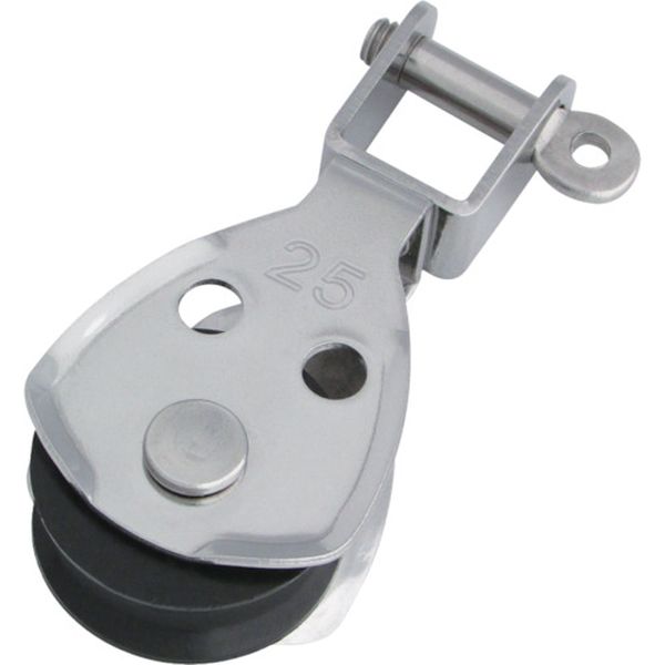 【メーカー在庫あり】 B1427 滑車 ステンレス プーリーブロック 使用ロープ径Φ5〜7mm 基本使用荷重0.025t B-1427 HD店