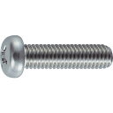 【メーカー在庫あり】 B050620 トラスコ中山(株) TRUSCO ナベ頭小ねじ ステンレス 全ネジ M6×20 27本入 B05-0620 HD店