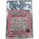 ・透明度が高く耐久力があります。・各種カバーや間仕切りなど。・幅(m):1.8・長さ(m):1.8・ハトメ数(個):16・ハトメピッチ(cm):45・色:透明・厚み:0.1mm・引張強度:縦459N/3cm、横364N/3cm・シート：塩化ビニール(PVC)・ハトメ：アルミニウム(内径：9.6mm)・生産国 日本・JANコード 4903599084085・質量 0.77kgB-341楽天 HD店　