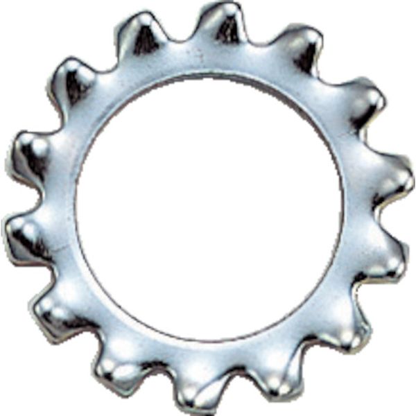 【メーカー在庫あり】 B860010 トラスコ中山(株) TRUSCO 外歯ワッシャー 三価白 M10 60個入 B86-0010 HD店