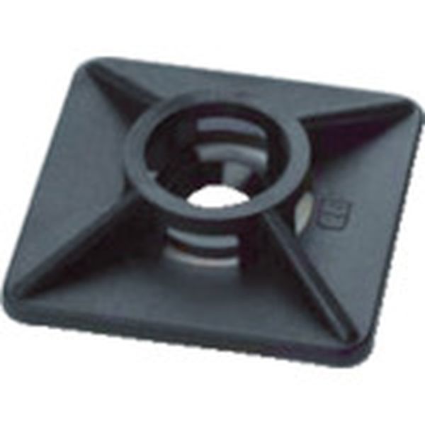 【メーカー在庫あり】 BAS.2MT.507 ケーブルタイ固定具 角型 粘着付 4mm (100個入) BAS-2MT-507 HD店