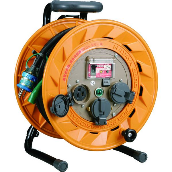 【メーカー在庫あり】 BR301KX コードリール BR型 単相100V型ブレーカーリール 30m アース付 とび出し..