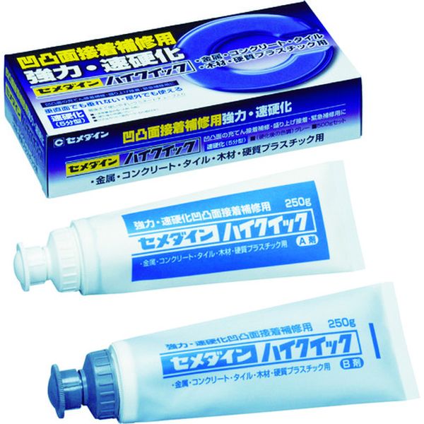 ・速硬化タイプです。・混合して5分後から硬化が始まります(23℃)。・高粘度タイプです。・日本接着剤工業会 JAIA F☆☆☆☆規格品です。・金属、コンクリート、タイル、木材、硬質プラスチックなどの接着に。・穴うめ補修に。・凹凸面の充てん接着に。・ノンスリップの剥がれ補修に。・ポストや表札等の接着に。・色(主剤/硬化剤)：白色/灰色・容量(g)：500・可使時間(23℃)：5分・硬化時間(23℃)：1時間・色：硬化後灰色・硬化時間(23℃)：1時間・可使時間(23℃)：5分・2液混合型・チューブタイプ・塗布量の目安：平滑な金属面：300g/［［M2］］・主成分：エポキシ樹脂(主剤)、ポリチオール(硬化剤)・混合ヘラ、ねり板付き・生産国 日本・JANコード 4901761167000・質量 535g・コード：327-4331 ・品目：CA290CA-290楽天 HD店　